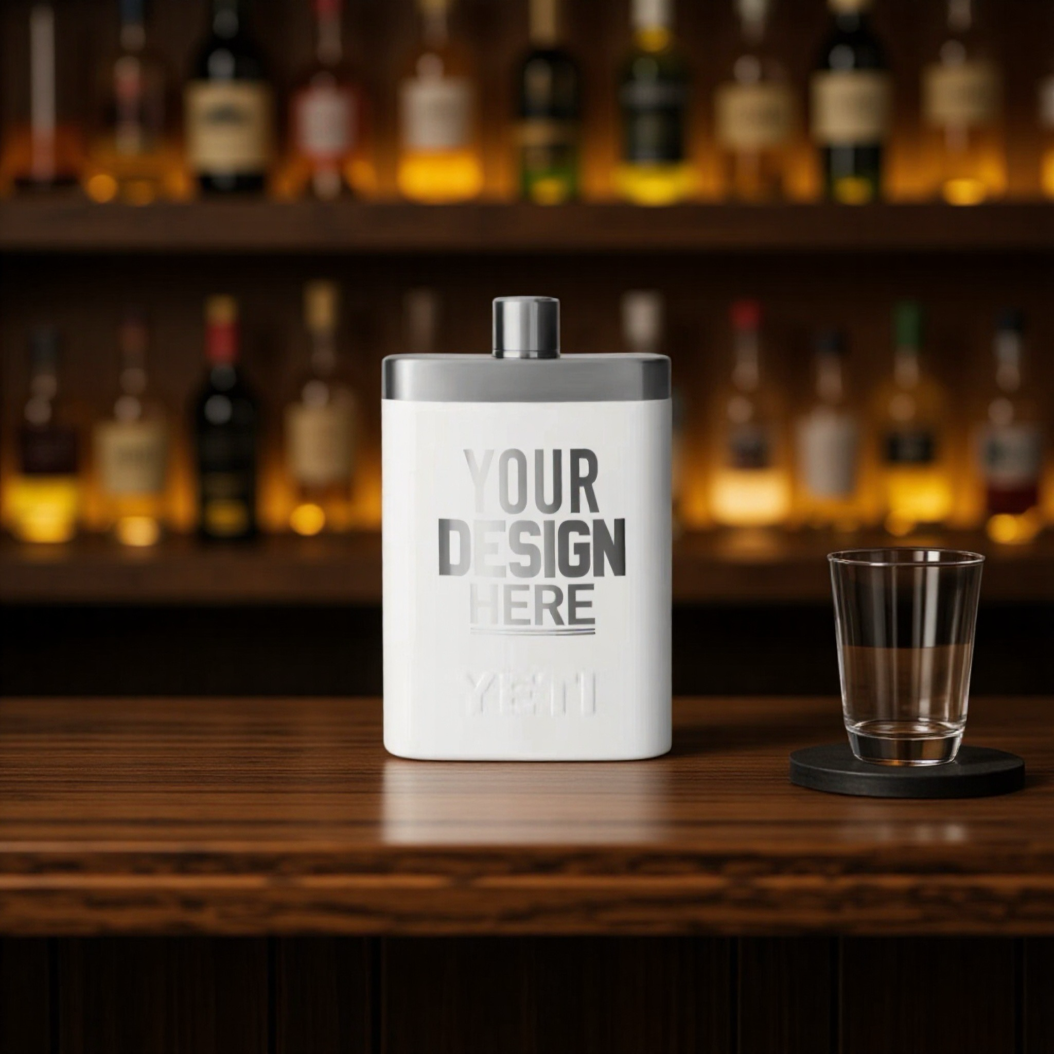Custom Engraved Yeti Flask