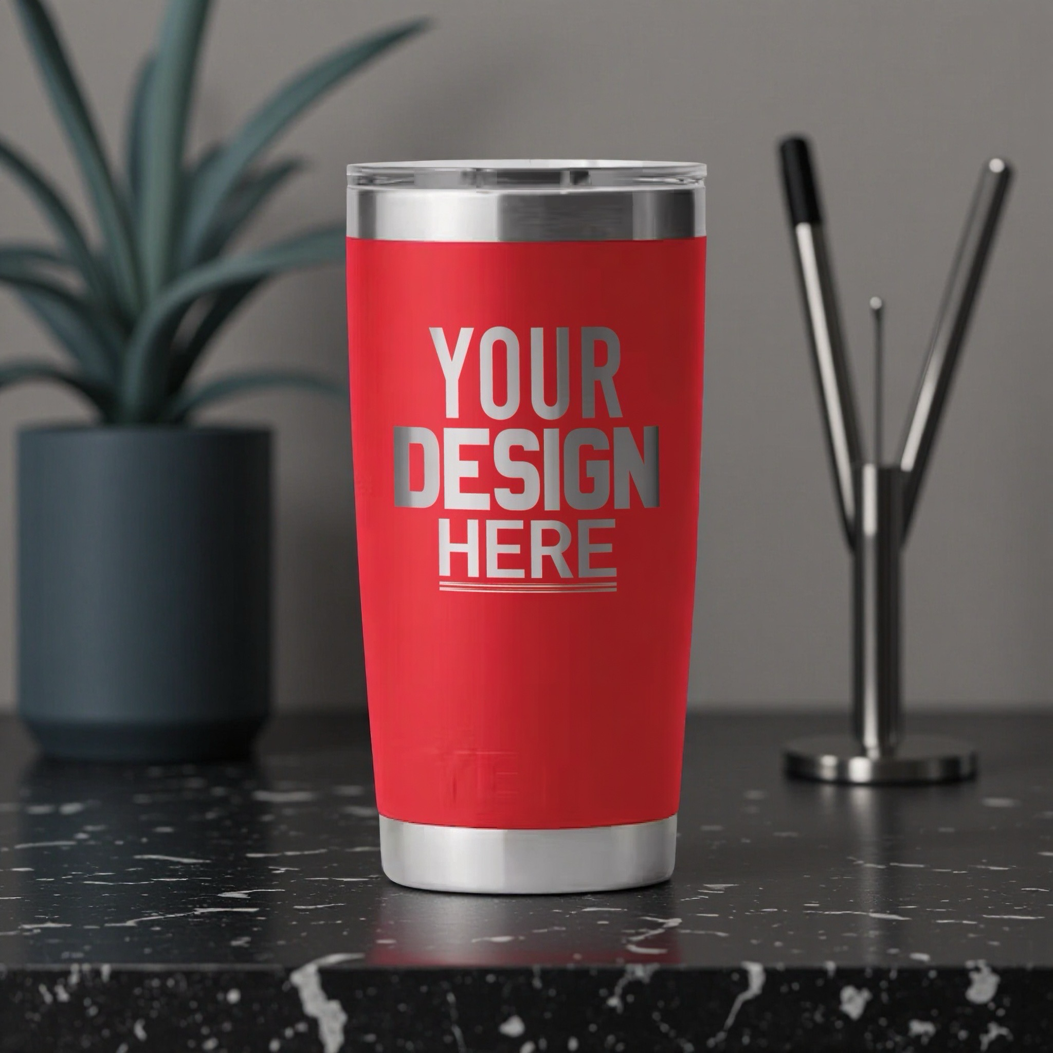 Double-Sided Personalization - Customer Provided Tumbler
