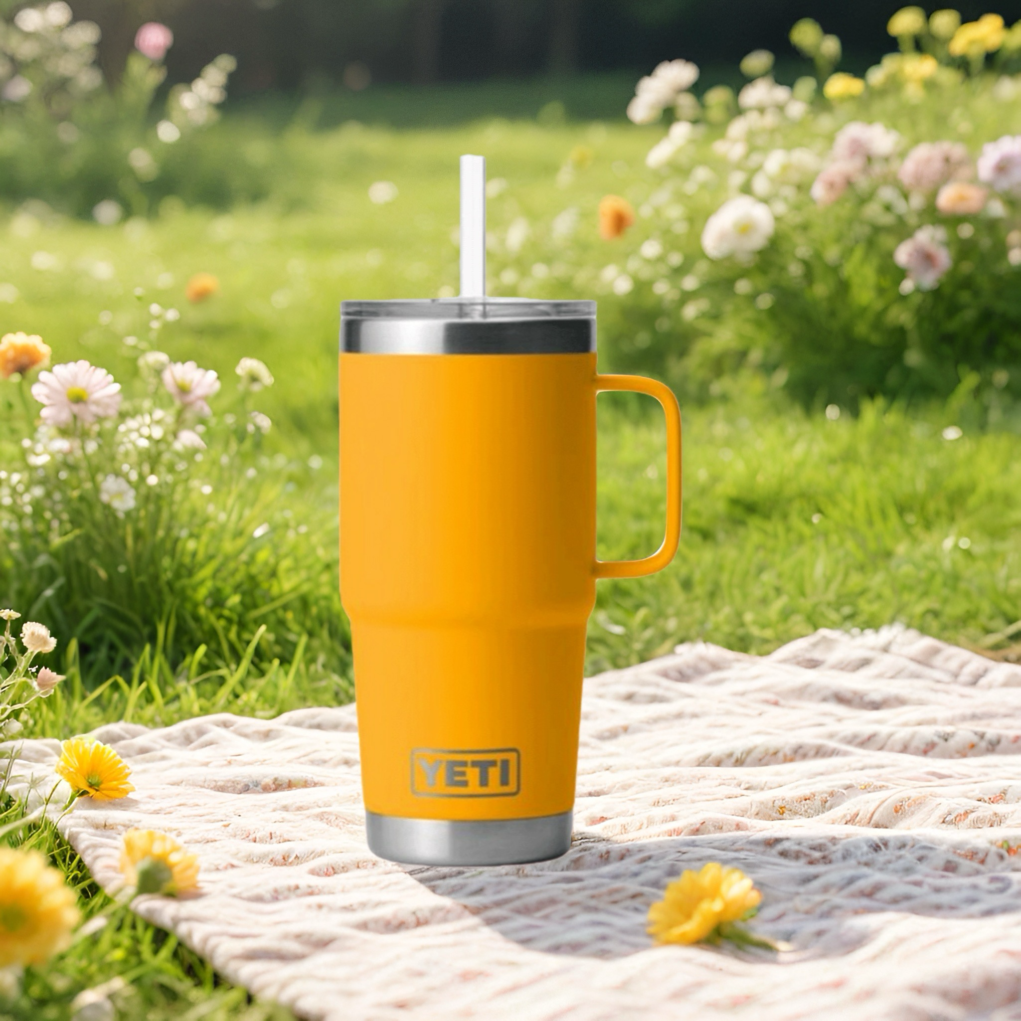 Custom Engraved YETI 25oz Rambler