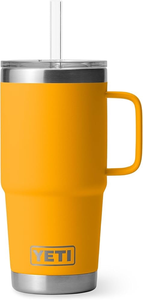 YETI Rambler® 25oz Travel Mug with Straw Lid